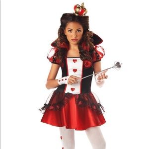 Tween Queen of Hearts Costume